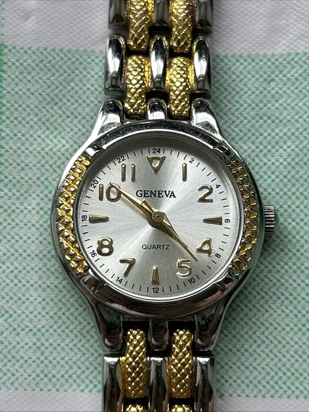Geneva Two Tone Women’s Quartz Watch
